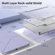 Чехол обложка Transparent Y-Fold desing + Right Pencil Holder BBM1 для iPad 10 2022/2024 10.9"/iPad 11" 2025 (A16) Сиреневый - изображение 5