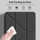 Чехол обложка Transparent Y-Fold desing + Right Pencil Holder BBM1 для iPad 10 2022/2024 10.9"/iPad 11" 2025 (A16) Черный - изображение 4