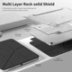 Чехол обложка Transparent Y-Fold desing + Right Pencil Holder BBM1 для iPad 10 2022/2024 10.9"/iPad 11" 2025 (A16) Черный - изображение 5