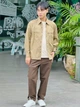 Ветровка мужская Uniqlo 303830264 S Коричневая (1159854937) - изображение 7