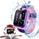 Детские Умные часы KID Watch с влагозащитой Розовые + Карта памяти 16GB - изображение 1
