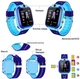 Смарт-годинник KID Watch Дитячі Розумні годинник GPS з вологозахист IP67 Сині з блакитним - зображення 6