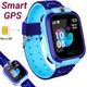 Детские смарт часы c GPS KID WATCH TD7XS с влагозащитой IP67 и камерой Голубой +карта памяти 16GB - изображение 2