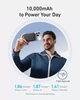 Повербанк Anker MagGo Ultra-Slim 10000mAh Qi2 15W Black Stone (A1664H11) - зображення 3