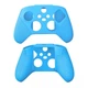 Чехол силиконовый Dobe и накладки стики на геймпад Xbox Series S X Синий Blue - изображение 3