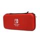 Защитный чехол-футляр для Nintendo Switch Oled 10в1 защитное стекло накладки на стики пластиковая накладка на корпус и джой-коны Красный - изображение 5