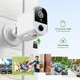 Беспроводная WiFi камера видеонаблюдения Menborn L1 для дома и улицы, аккумуляторная, 2K - изображение 6