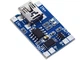 Зарядная плата TP4056 Mini-USB с функцией защиты для Li-Ion батарей модуль зарядки для аккумуляторных батареек 4.2-5V 1А (0434) - изображение 1