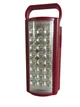 Ліхтар переносний ALMINA 2606 L 24 LED з повербанком 6V 4 Ah 20Hr червоний - зображення 2