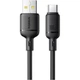 Кабель Baseus Silky Series USB-A to USB-C 100W 1m Black (P10377703113-00) [155534] - изображение 1