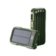 УМБ Power Bank ViaKing 20000 mAh сонячна панель Зелений (H-6) - зображення 1