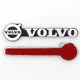 Емблема напис логотип Volvo 3,3*0,8 см - зображення 1