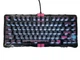 Геймерська магнітна механічна клавіатура з HOT SWAP GRAVASTAR Mercury V75 Lite, HE Magnetic Switch, 8k, RGB, 80key УКР/АНГЛ Transparent Black/Чорна (GS_V75_LITE_XTAL_BLK) - зображення 3