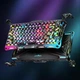 Геймерська магнітна механічна клавіатура з HOT SWAP GRAVASTAR Mercury V75 Pro, HE Magnetic Switch, 8k, RGB, 80key УКР/АНГЛ Neon Graffiti/Чорна (GS_V75_PRO_U_CG_BLK) - изображение 4