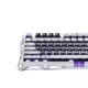 Геймерська магнітна механічна клавіатура з HOT SWAP GRAVASTAR Mercury V75, HE Magnetic Switch, 8k, RGB, 80key УКР/АНГЛ Mecha Gray/Сіра (GS_V75_GWT) - зображення 7