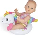 Zestaw do pływania dla lalek Heless Jednorożec 35-45 cm 1520171 (4001949000669) - obraz 3