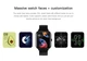 Умные смарт часы Smart Watch 4you JOY экран 1.83" с функцией звонков просмотр уведомлений Military - изображение 6