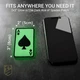 Набор шевронов 2 шт Карта Туз Пик, Ace of Spades, светятся в темноте, на липучке, 5×8 см, вышитый патч, нашивка, шеврон - изображение 3
