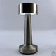 Настольная лампа сенсорная светодиодная ESLLSE DOWN LIGHT с аккумулятором 1200 mA Серебристая 10317 - изображение 12