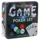 Набор для покера в металлической коробке Professional Poker chips Zelart IG-8655 80 фишек - изображение 1