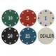 Набор для покера в металлической коробке Poker game set Zelart 120 фишек - изображение 5
