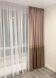 Штора Vespera 140×250 см, розовая комбинированная (два цвета), для спальни и гостиной - изображение 3