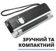 Портативний детектор банкнот PRO-4P UV – ультрафіолетовий прилад для перевірки справжності купюр - зображення 3