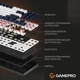 Клавіатура GamePro Genesis Metallic MK110B Outemu Red Swithes USB Black - зображення 10