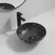 Раковина накладна Mixxus Premium ELLIPSE-0106 MARBLE 390х390х140mm (MP6533) - изображение 2