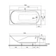 Ванна акриловая KOLO COMFORT 190х90 (XWP3090000) + ножки SN8/SN7/SN0 - изображение 3