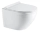 Інсталяція KollerPool AQUA LINE + TWIST White панель змиву + підвісний унітаз ROUND Smart з сидінням Soft-close ( змив Tornado 3,0 ) - изображение 4