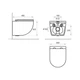 Унітаз підвісний Koller Pool Twist Tornado 3.0 Rimless з сидінням Soft Close дюропласт (TW-0490-RQ3) - зображення 2