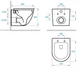 Інсталяція KollerPool AQUA LINE + TWIST White панель змиву + підвісний унітаз ROUND Smart з сидінням Soft-close ( змив Tornado 3,0 ) - изображение 6