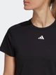 Спортивная футболка для бега женская Adidas Aeroready Train Essentials HR7795 XS Black (4066752529851) - изображение 4