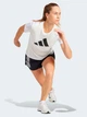 Спортивная футболка для бега женская Adidas Run It Tee Performance IN0111 XL White (4067887736947) - изображение 8