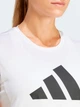Спортивная футболка для бега женская Adidas Run It Tee Performance IN0111 XL White (4067887736947) - изображение 11