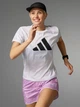Спортивная футболка для бега женская Adidas Run It Tee Performance IN0111 L White (4067887737067) - изображение 1