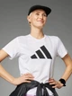 Спортивная футболка для бега женская Adidas Run It Tee Performance IN0111 L White (4067887737067) - изображение 5