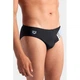 Плавки Arena Stripe Swim Briefs 007929-550 чорний, сірий 105 (3468337395140) - зображення 5