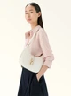Сумка жіноча з натуральної шкіри маленька Furla WB01500BX3353PNN001007 Біла (800070339718) - зображення 2