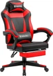 Крісло ігрове Defender Cruiser, 50мм, Клас 4, підніжка, Black/Red - изображение 1