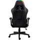 Крісло ігрове XTRIKE ME Advanced Gaming Chair GC-907, 50мм, RGB, чорно-червоне - зображення 4