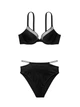 Женский купальник Victoria's Secret (199983389620) Very Sexy Shine Trim 70B/XS черный - изображение 3