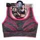 Спортивный топ 8300 р.L/XL об.80-85 чаш B серый с розовым - изображение 1