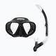 Набор для сноркелинга детский (маска и трубка) Arena Premium Snorkeling Set Jr ( 002019-505) black/clear/black - изображение 2