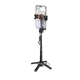 Селфі-монопод HOCO K27 Magic portable mini live broadcast stand Black - изображение 5
