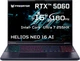 Ноутбук Acer Predator Helios Neo 16 AI PHN16-73-7461 (NH.QVUEU.00H) Abyssal Black / 16" IPS WQXGA 180 Гц / Intel Core Ultra 7 255HX / RAM 32 ГБ / SSD 1 ТБ / RTX 5060, 8 ГБ / LAN - изображение 1