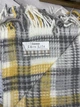 Плед бавовняний Merinos 130×170 см Cozy Life Yellow - зображення 3
