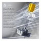 Клавиатура Ajazz AK820 MAX RGB Magnetic Switches (AK820MAX-WM-BGY) Black/Gray/Yellow 320384 - изображение 4