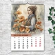 Календарь настенный перекидной НЕМНОГО СКАЗКИ АКВАРЕЛЬ 13 листов ENTERSTORE 42х29.7 см (ART 250182) - изображение 13
